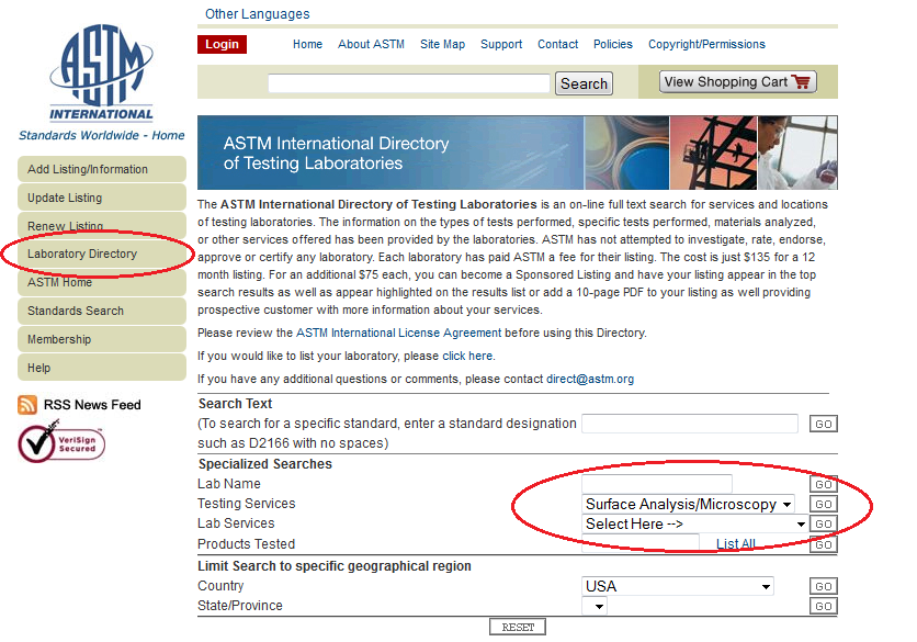 Resources for Surface Analysis Techniques RBD TechSpot